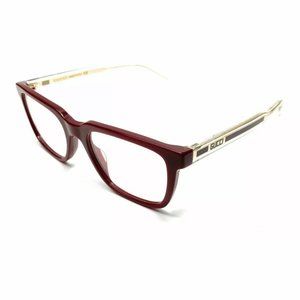 Gucci Men's Burgundy Eyeglasses